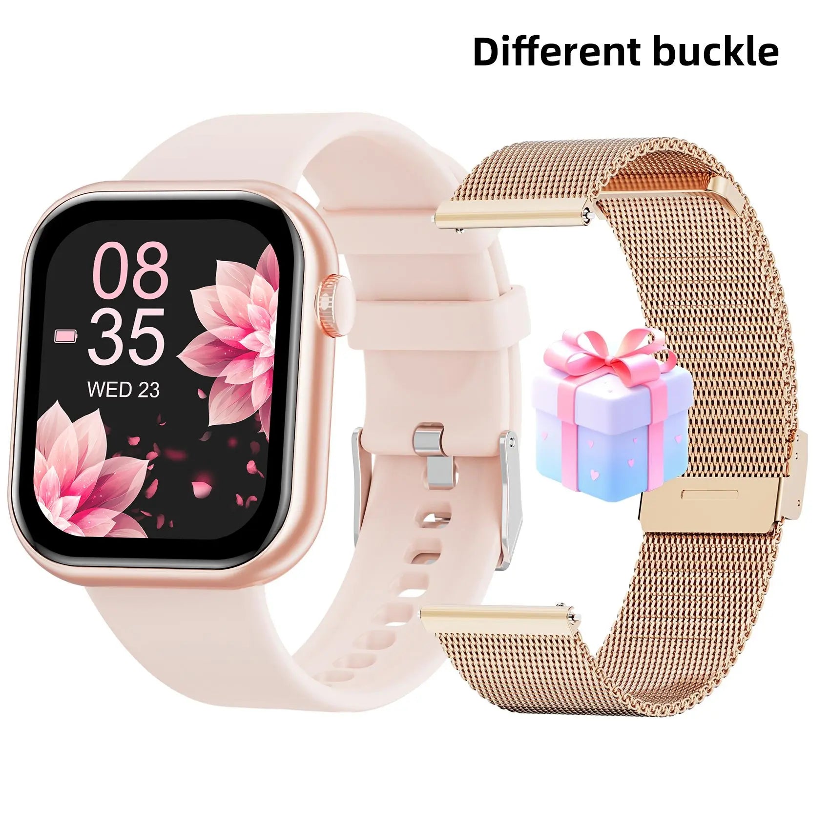 Multifunctional Men'S and Women'S Smartwatch, Calling Smart Watch, 1.85‑Inch Smart Watch That Supports Answering and Making Calls, 100+ Sports Modes and Message Reminders, IP67 Waterproof for Android and Iphone, Ideal Gift