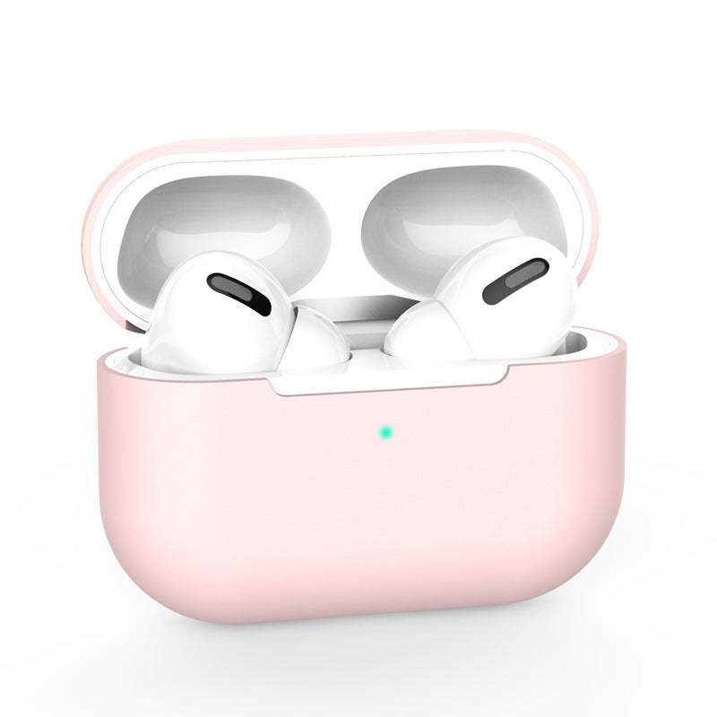 Silicone Earphone Case with Carabiner, Solid Color Robust Shockproof Protective Case for Airpods Pro 2, Soft Earphone Case with Visible LED Charging Indicator, Earphone Protector for Men and Women, Handy, Protection, Earbuds