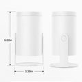 Ultra-Bright 300 Lumens Portable Mini Projector – 4K Decoding Smart Projector with 0.9:1 Short Throw, 360° Focus Ring, up to 235" Display for Home Theater, Bedroom & Travel,Deals for You Days