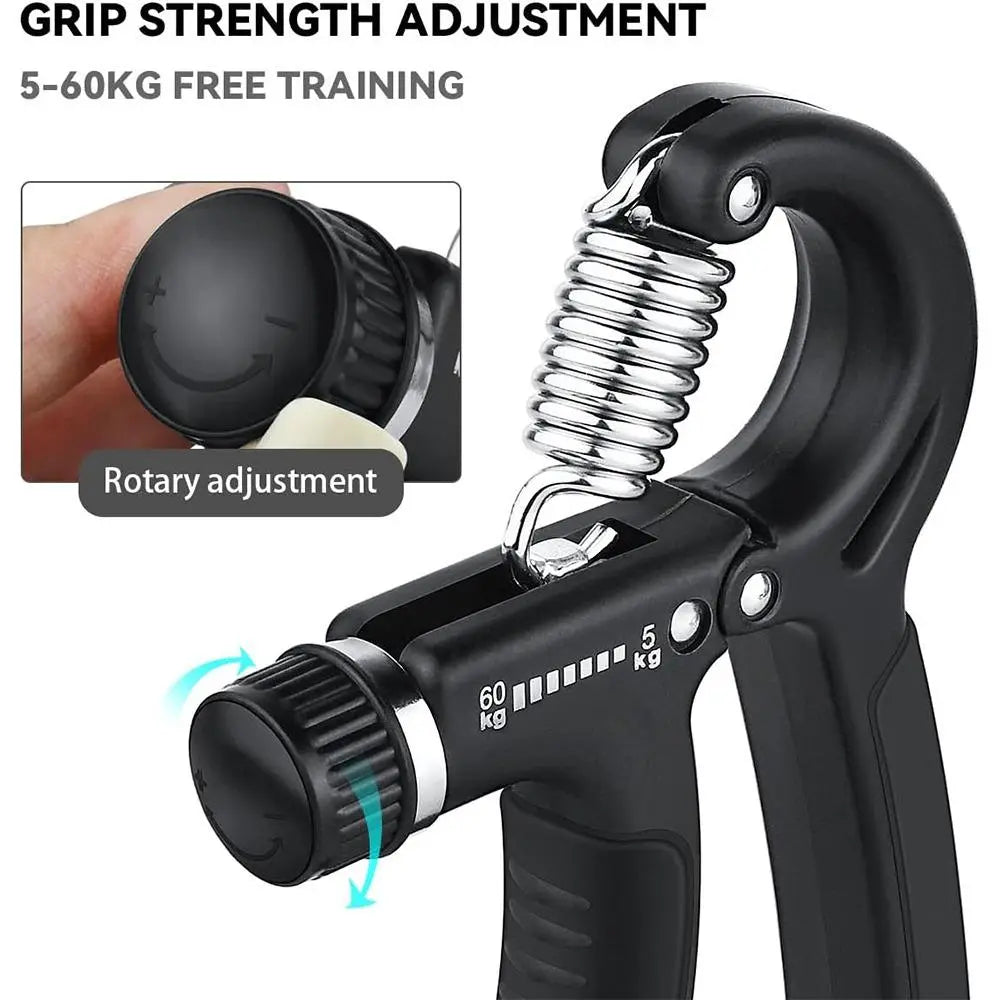 Workout Hand Gripper, 11Lbs-132Lbs Hand Grip Exerciser, Exercise Hand Grip Strengthener, Workout Equipment, Home Gym Equipment, Strength Training Accessory, Valentine'S Day Gift