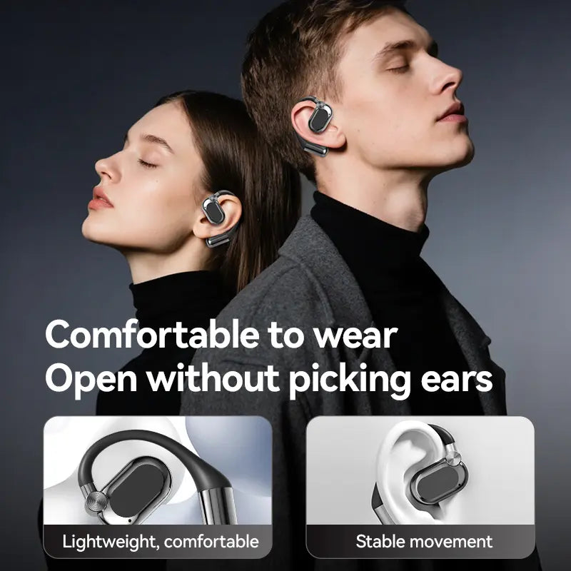 Bluetooth Earbuds with Smartphone Charging Support 45 Hours Playtime Hifi Bass ENC Noise Cancelling Bluetooth 6.0 Sport Design,Father'Sdaygifts